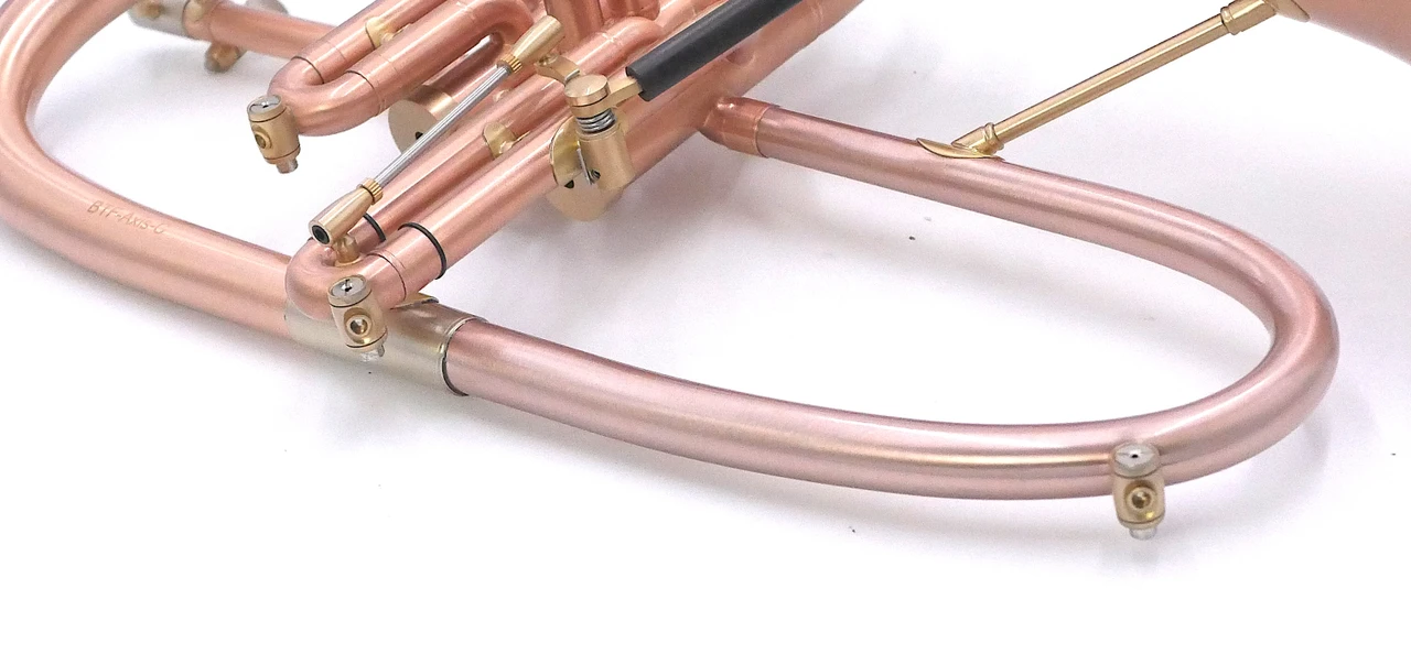 Bell BTF9 Axis Model Flugelhorn w/ Copper Bell in Satin Lacquer