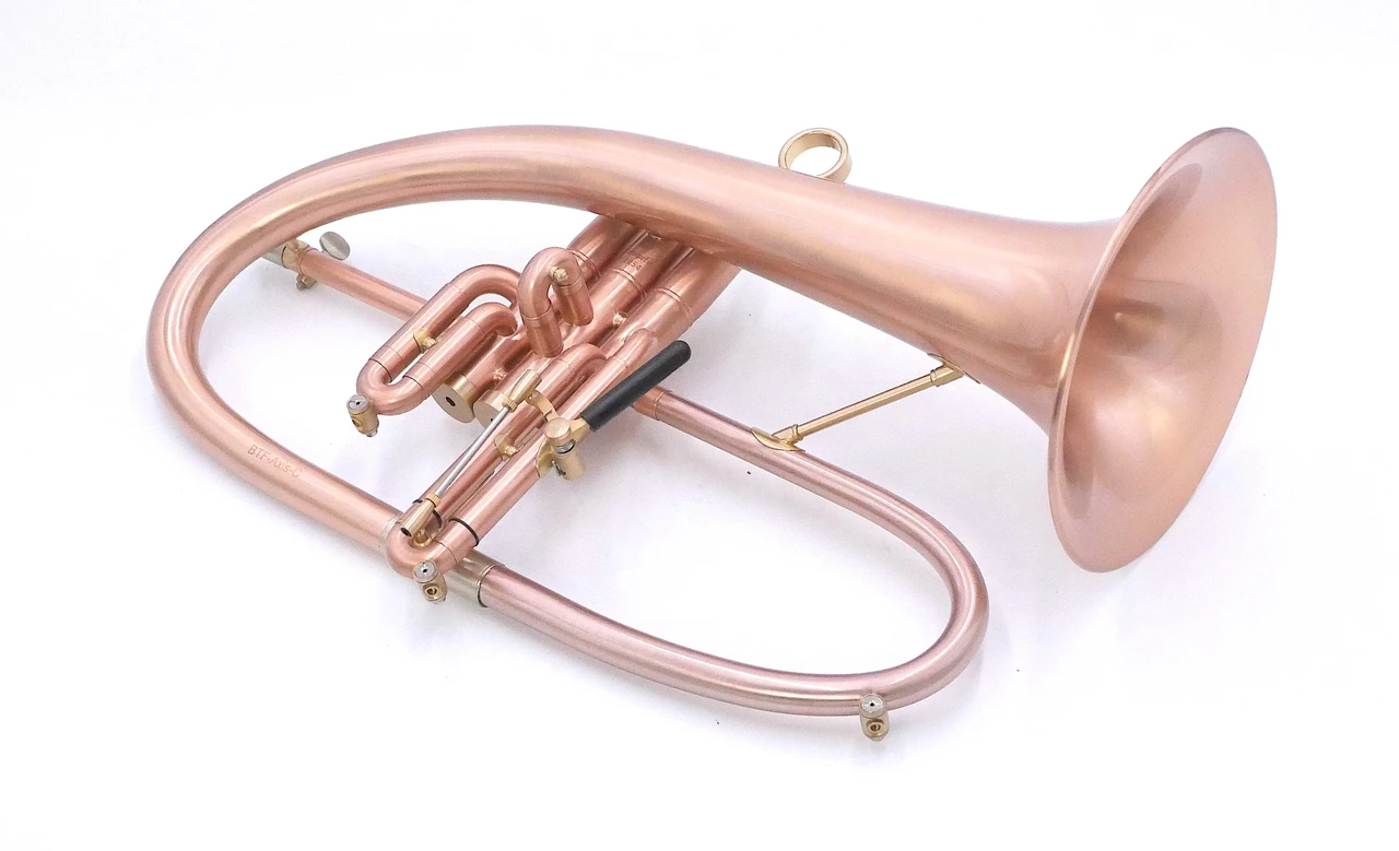 Bell BTF9 Axis Model Flugelhorn w/ Copper Bell in Satin Lacquer