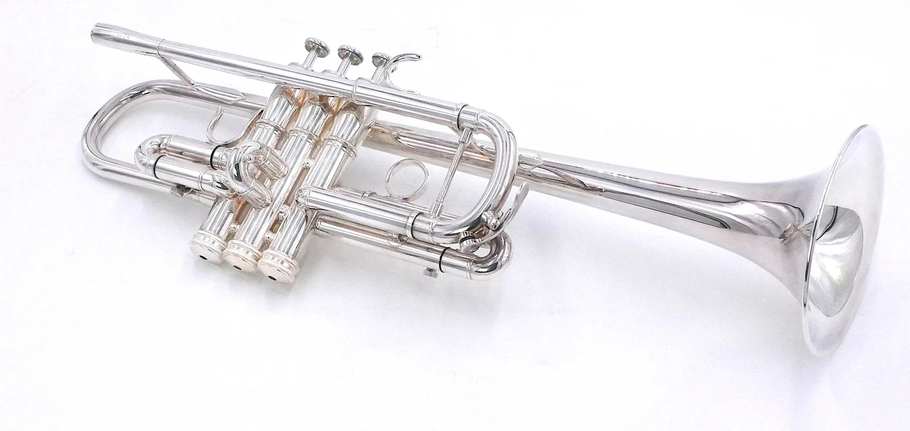Pre-Owned Like New XO 1624 Professional C Trumpet in Silver Plate 