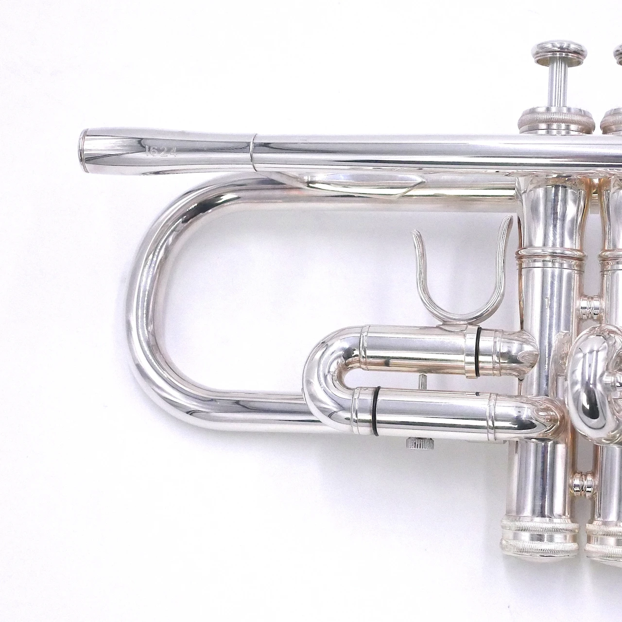 Pre-Owned Like New XO 1624 Professional C Trumpet in Silver Plate 