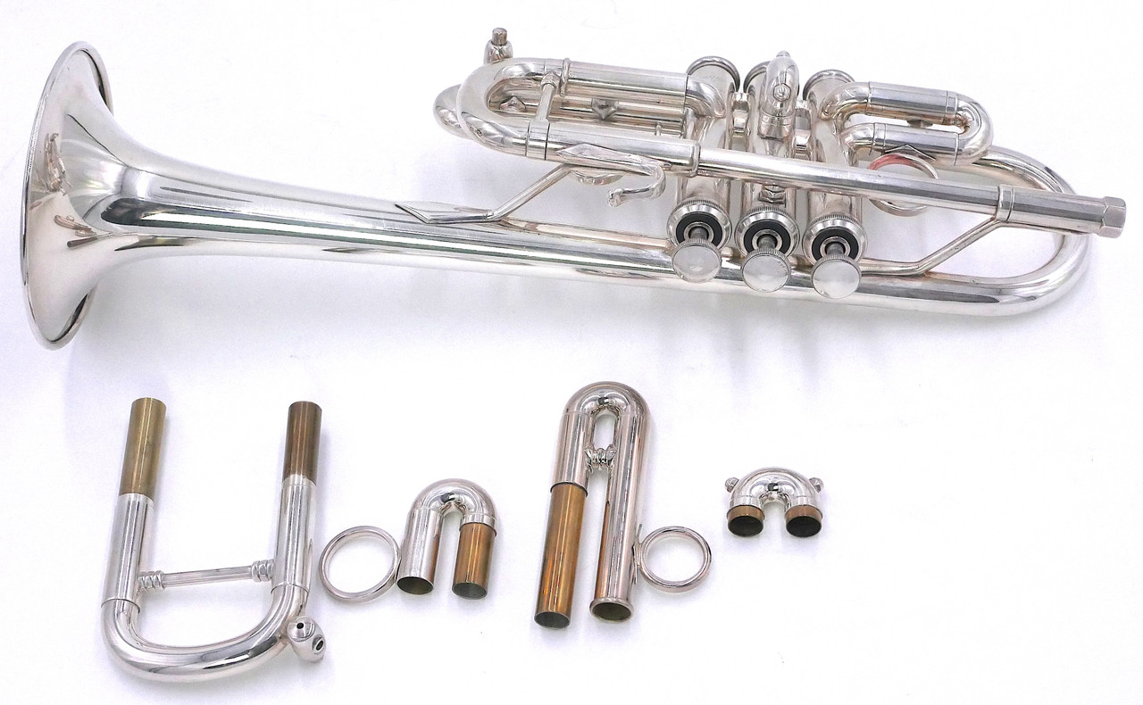 Pre-Owned Stomvi Elite Eb/D Trumpet in Silver Plate