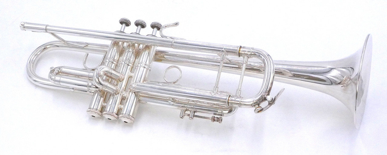 Pre-Owned Bach Stradivarius 43H/43 Trumpet in Silver Plate UTPT