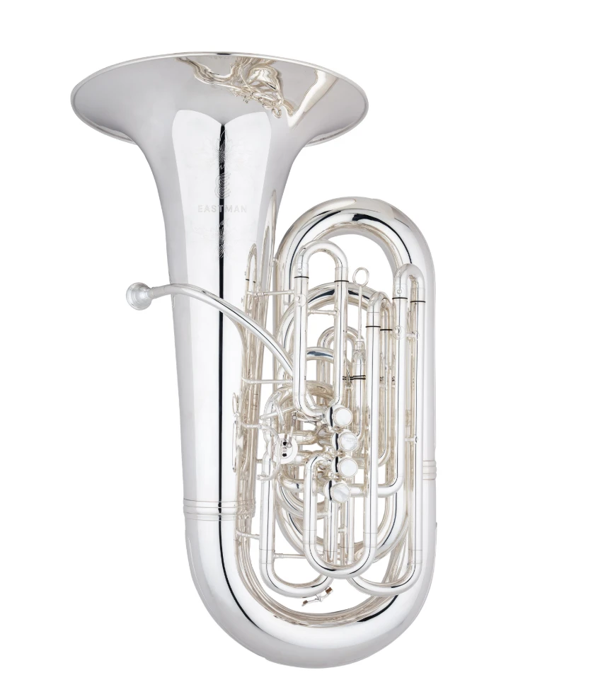 Eastman EBC834S CC Tuba in Silver Plate