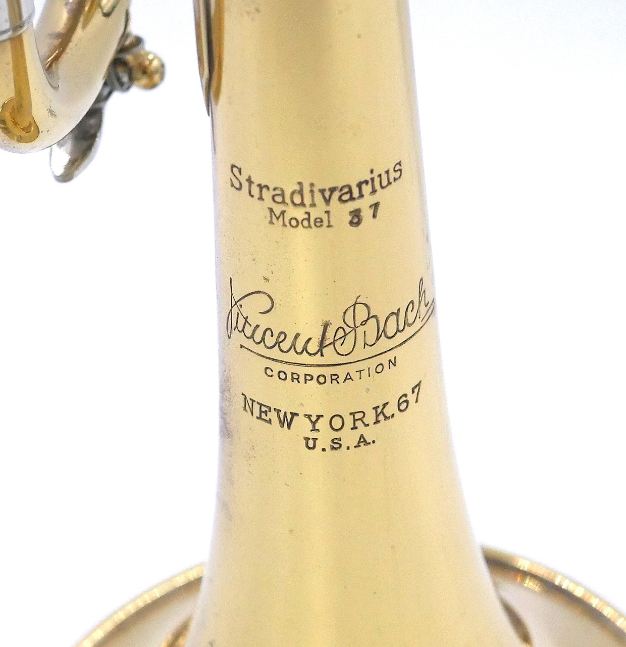 Pre-Owned Bach Stradivarius New York Model 37 Trumpet in Clear