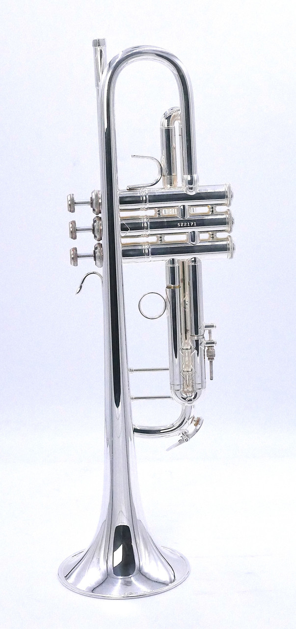 Pre-Owned Bach Stradivarius Model 37 Trumpet in Silver Plate UTPT