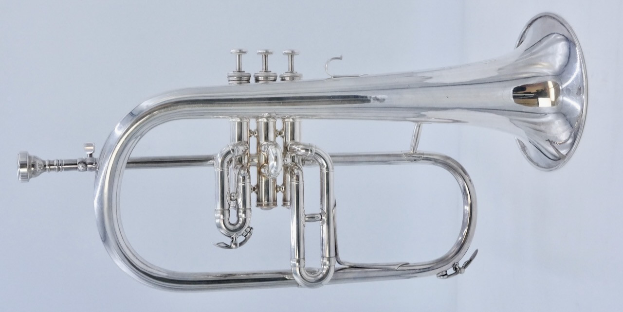 Silver Plated Kanstul French Besson Meha Flugelhorn UFLG Kanstul