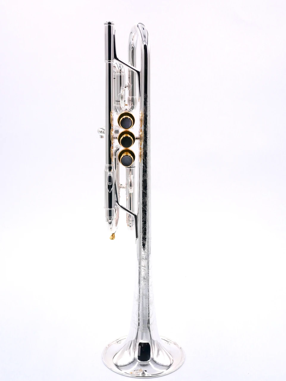 Awesome Y-Fort Custom YTR741 741  C Trumpet in Silver Plate!