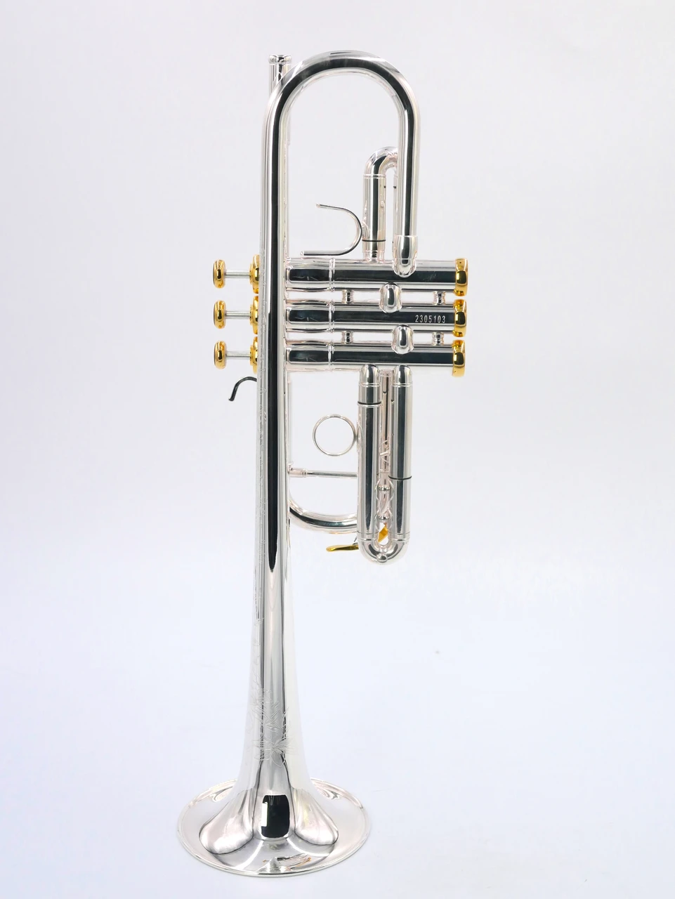 Awesome Y-Fort Custom YTR741 741  C Trumpet in Silver Plate!