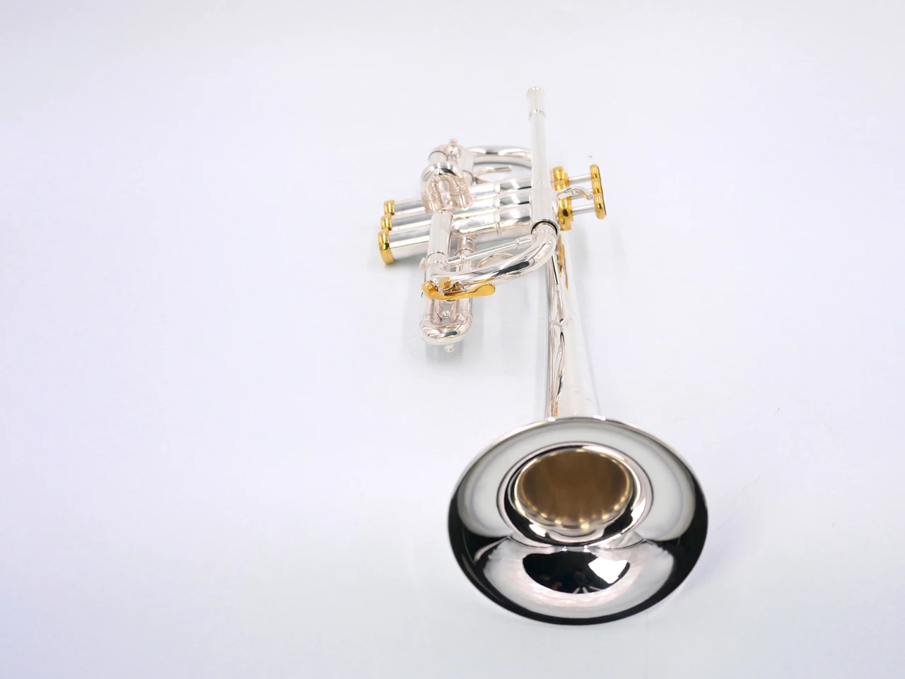 Awesome Y-Fort Custom YTR741 741  C Trumpet in Silver Plate!