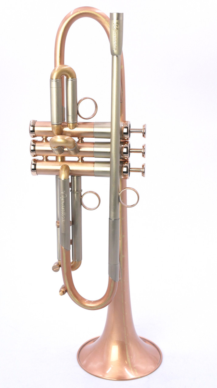 Romantic Roseハーフボンネット　サックス The Amazing AR Resonance Romantica Trumpet in Clear Lacquer fresh