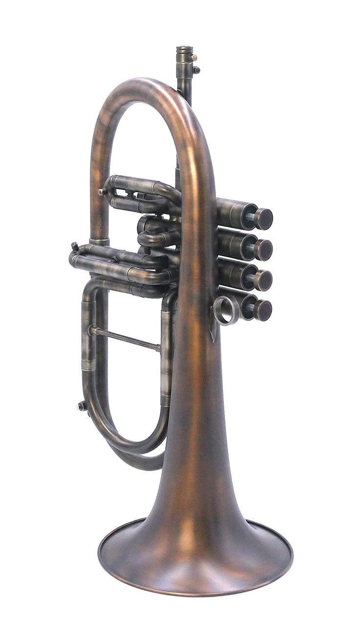Pre-Owned Custom Adams F4 Flugelhorn in Antique Lacquer