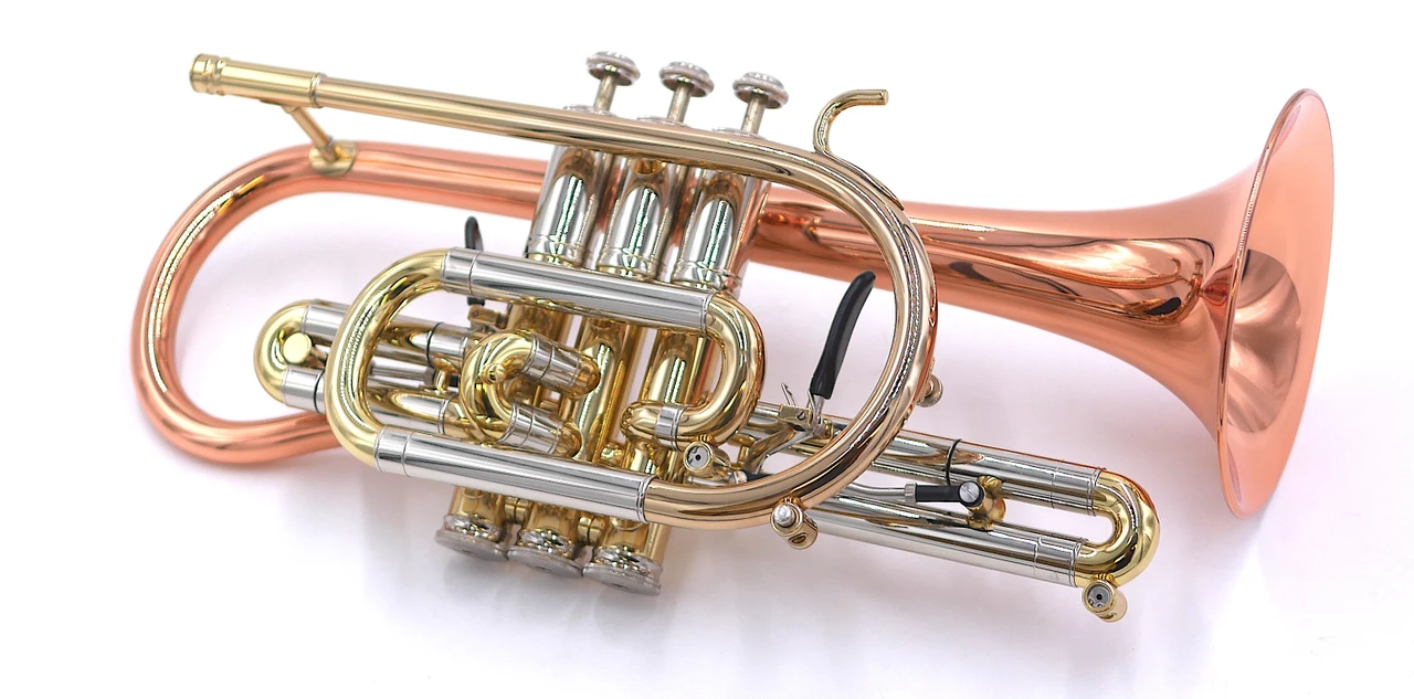 Premium Clear Lacquer Getzen 3850 Cornet for Jazz