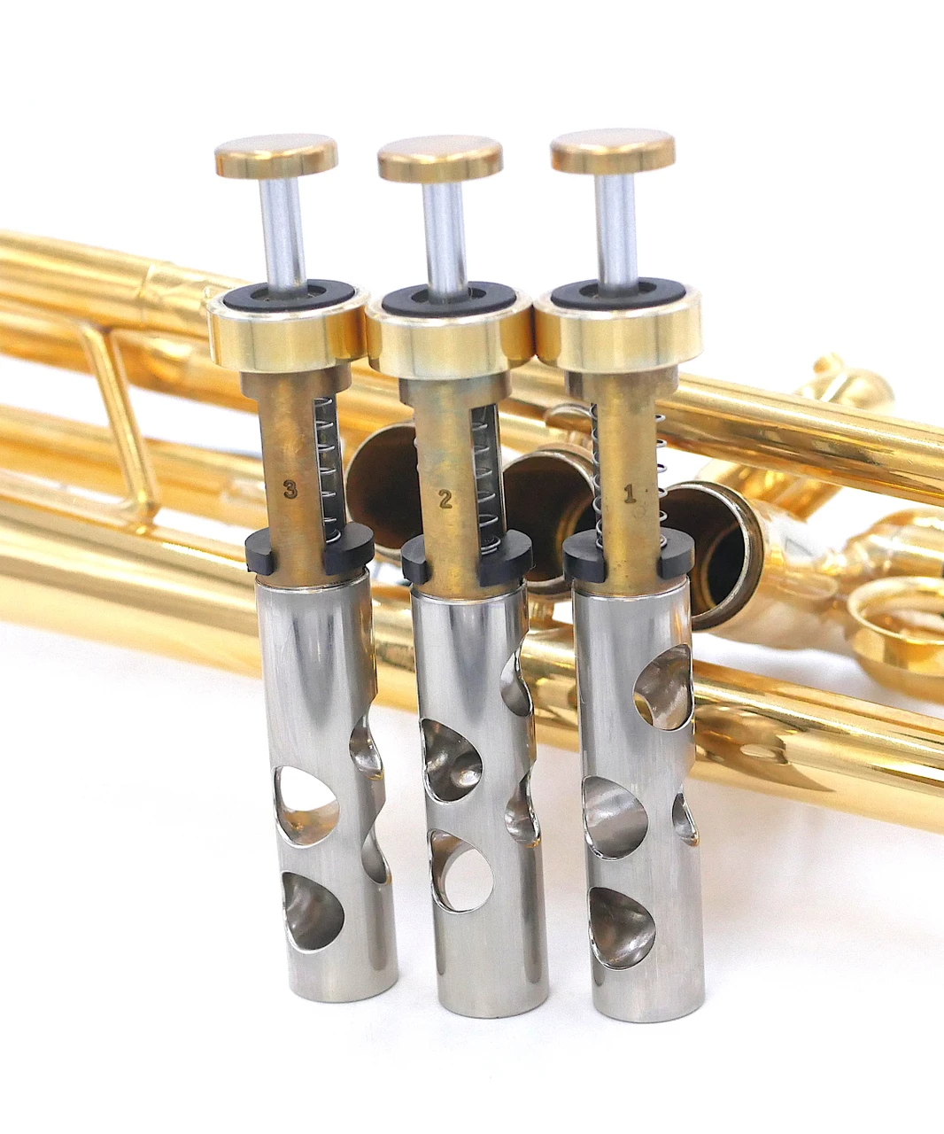 A Rare Beast indeed:   Monette MF Trumpet in Polished  Gold Plate