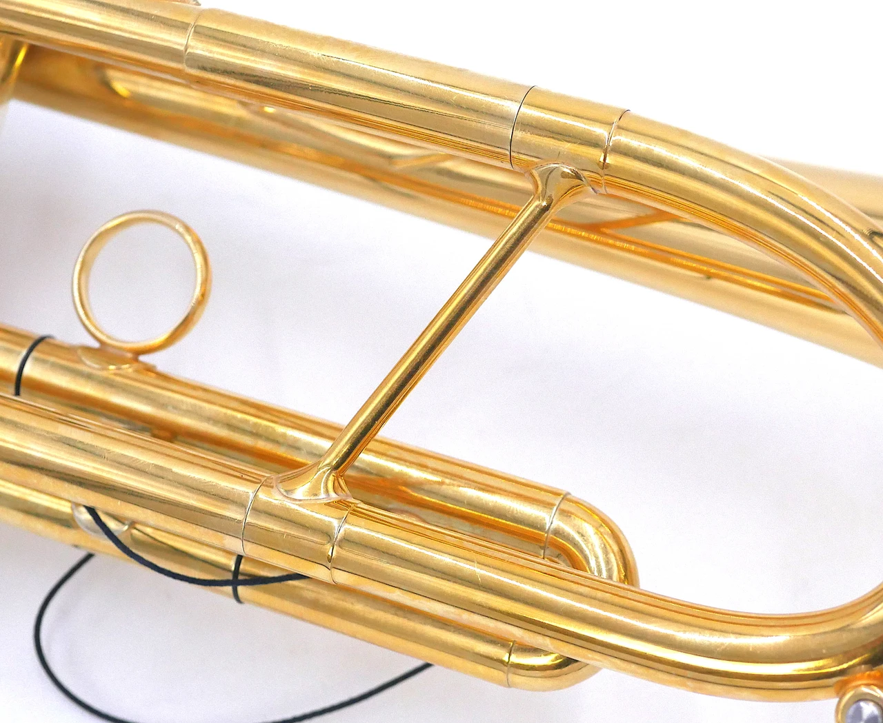 A Rare Beast indeed:   Monette MF Trumpet in Polished  Gold Plate