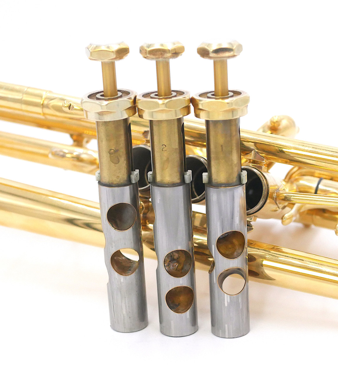 Pre-Owned Schilke B1L Trumpet w/ Beryllium Bell in Gold Plate