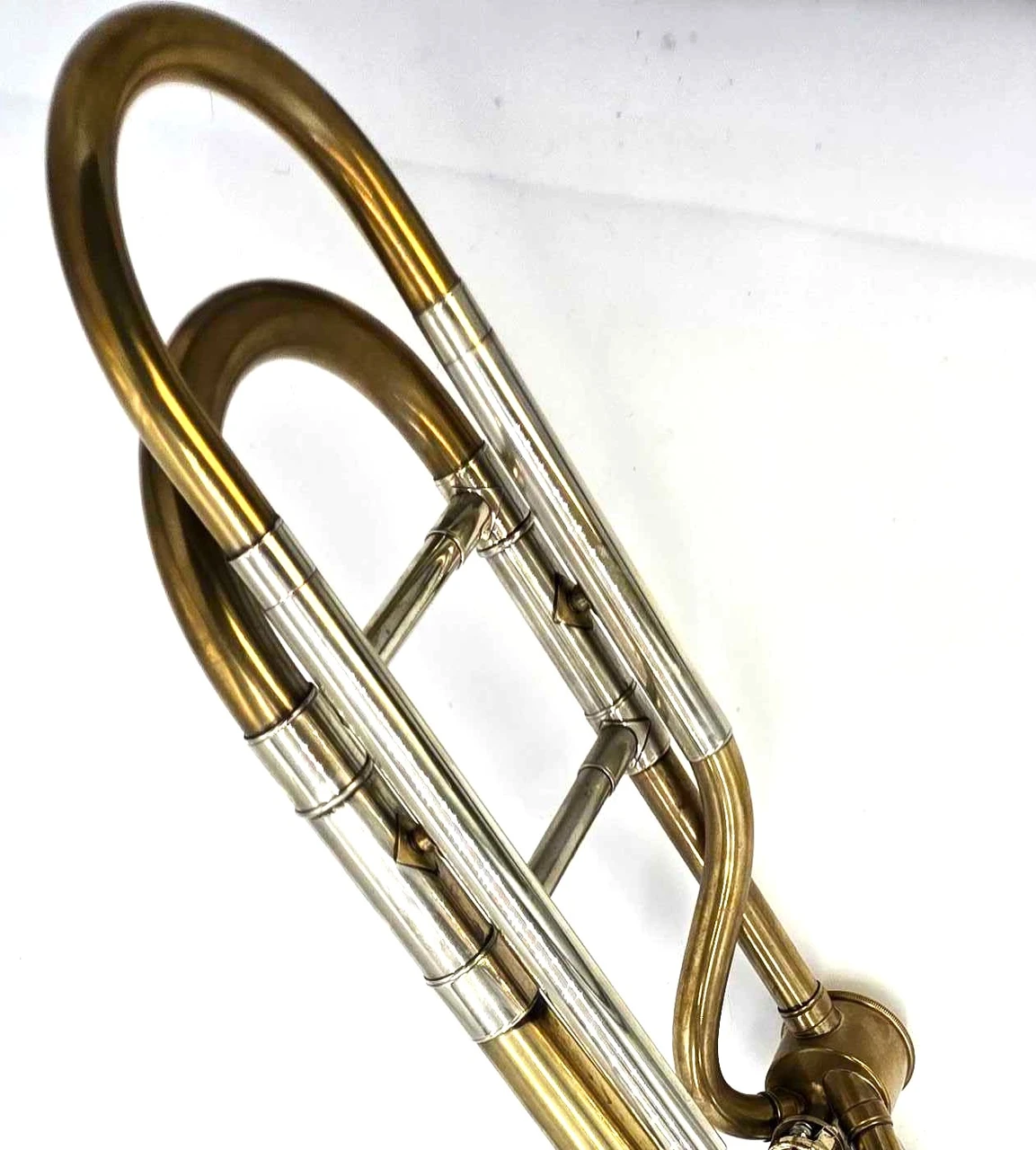 Pre-Owned Courtois AC420 Tenor Trombone in Raw Brass with Hagmann valve