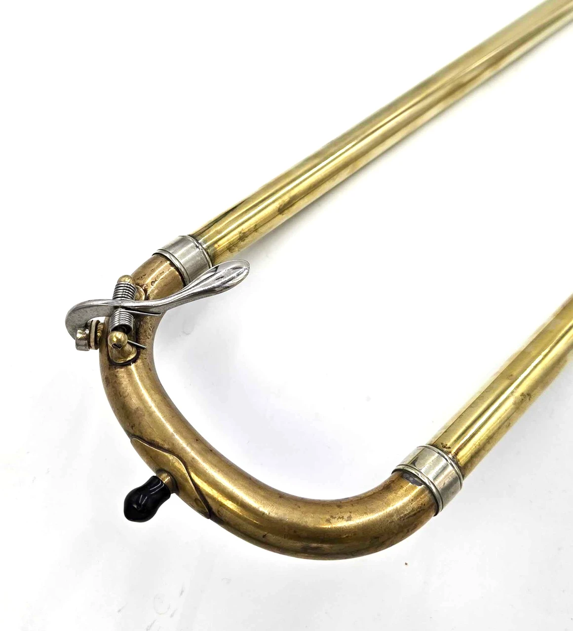 Pre-Owned Courtois AC420 Tenor Trombone in Raw Brass with Hagmann valve