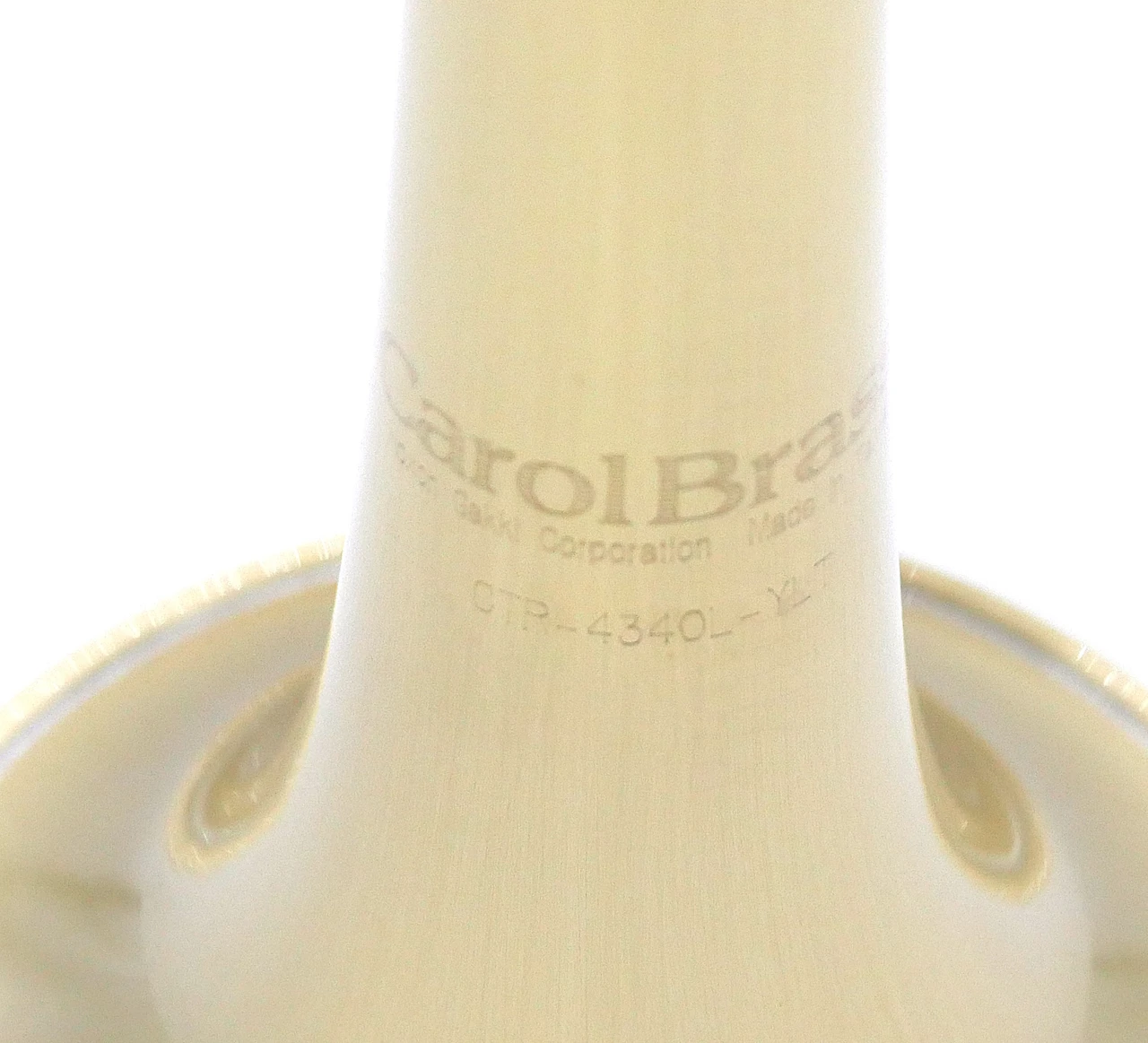 Full Satin beauty:  CarolBrass   Trumpet CTR-4340L-YLT-SL (yellow brass bell)