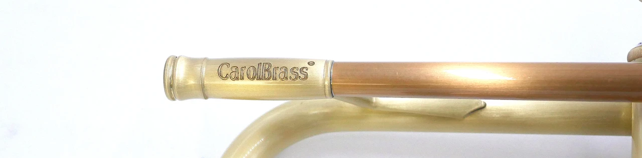 Full Satin beauty:  CarolBrass   Trumpet CTR-4340L-YLT-SL (yellow brass bell)