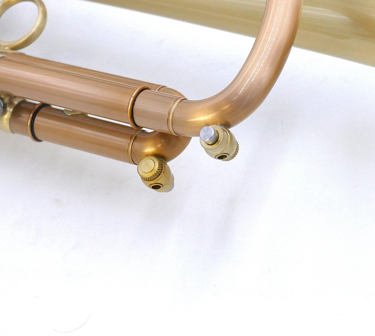 Full Satin beauty:  CarolBrass   Trumpet CTR-4340L-YLT-SL (yellow brass bell)