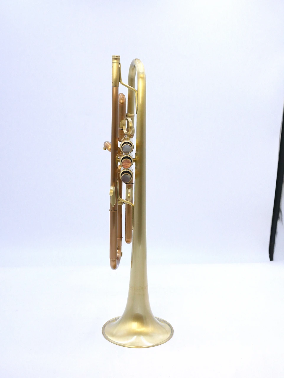 Full Satin beauty:  CarolBrass   Trumpet CTR-4340L-YLT-SL (yellow brass bell)
