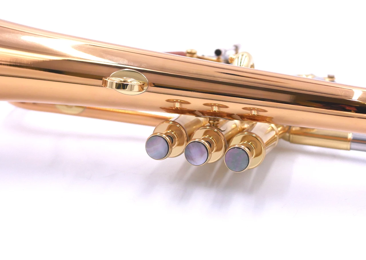  Red Brass Beauty! Carol Brass 6200-rss Flugelhorn in  clear lacquer