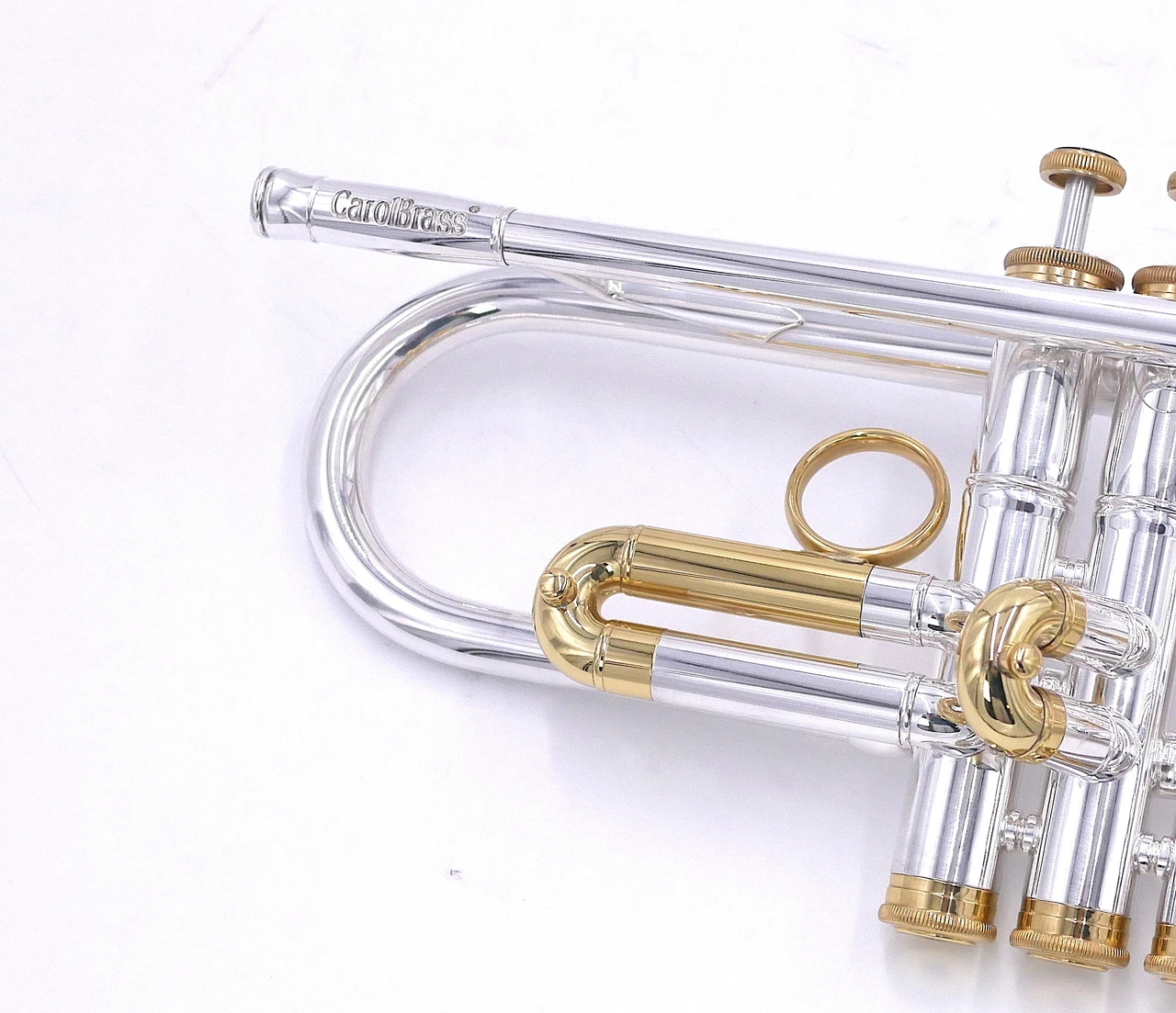 Back to school deal!  Carolbrass CTR-5000L-GST-Bb-SRL Mariachi Trumpet