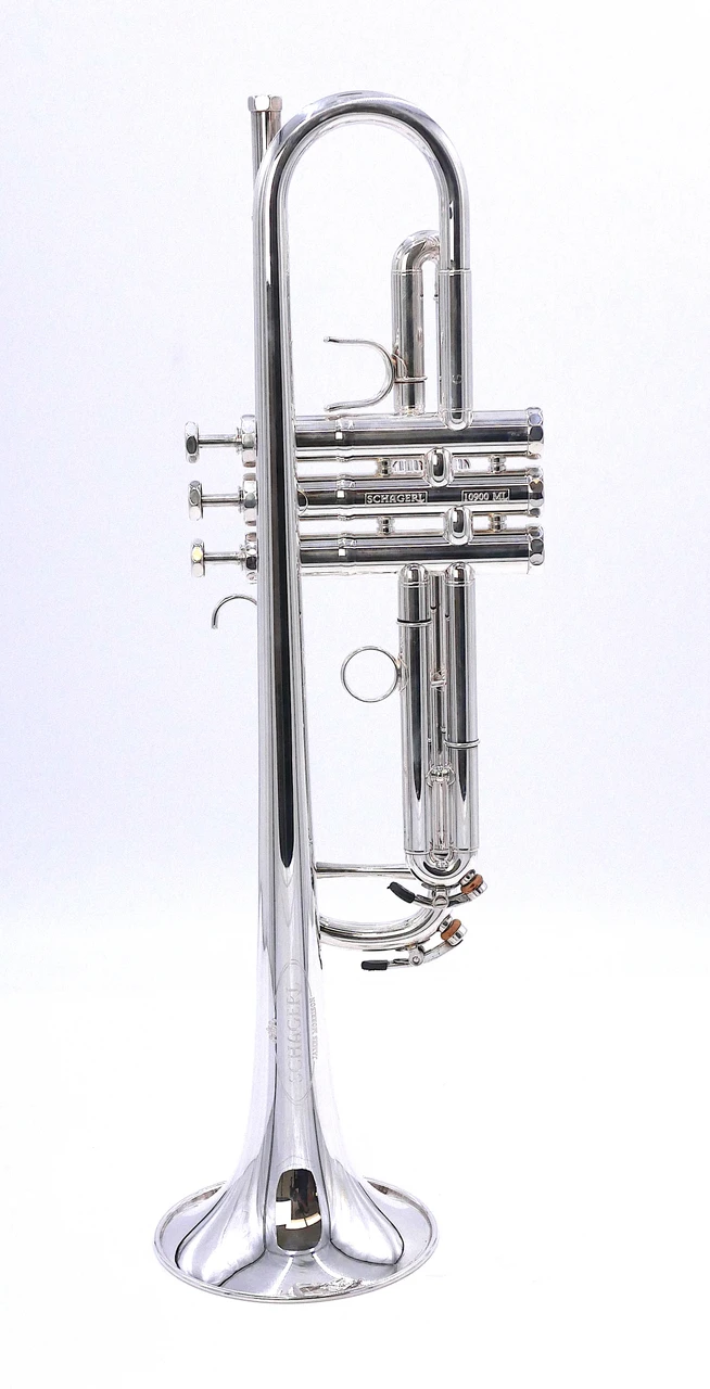 Pre-Owned Schagerl James Morrison Meister Series Trumpet  in silver plate 