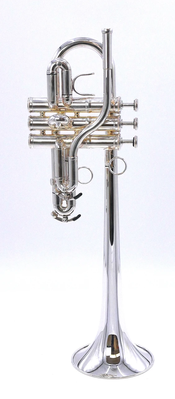 Pre-Owned Schagerl 'Phoibe' Eb Trumpet in Silver Plate 