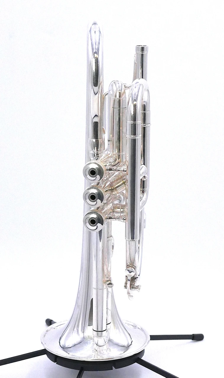 Pre-Owned S.E. Shires Model 7A Cornet in Silver Plate