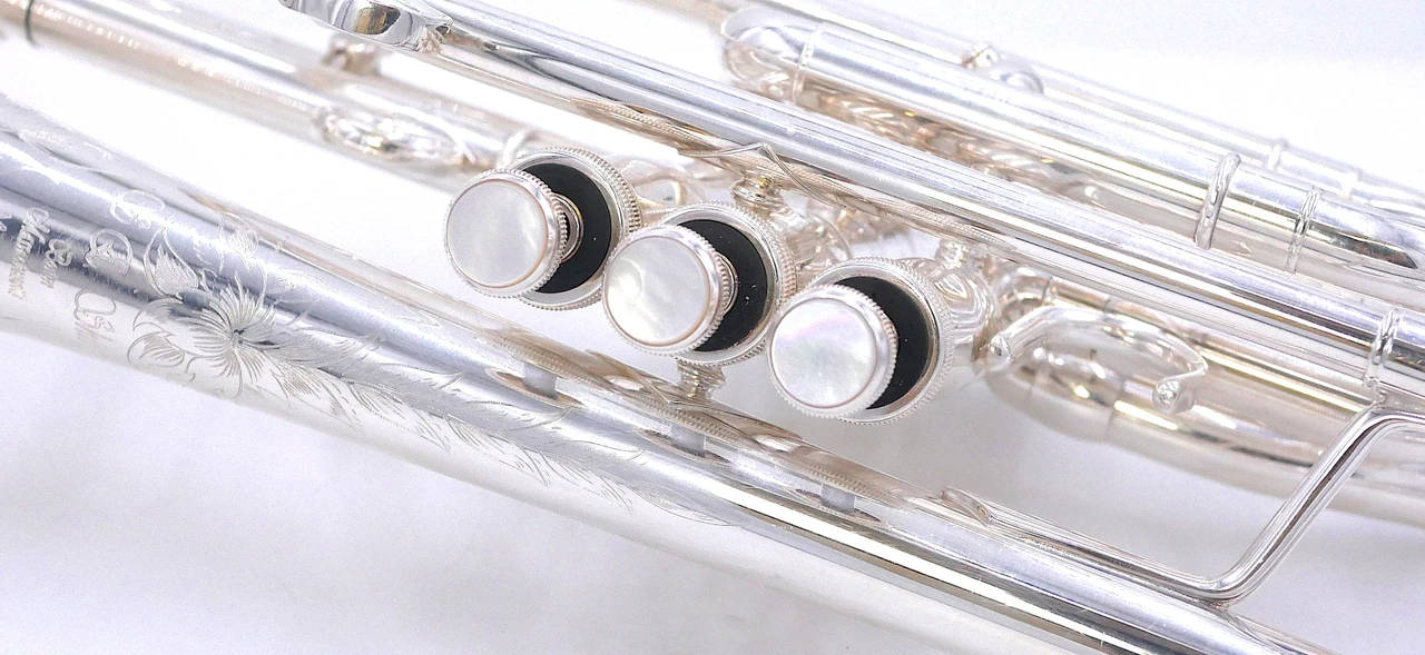 Pre-Owned S.E. Shires Model 7A Cornet in Silver Plate