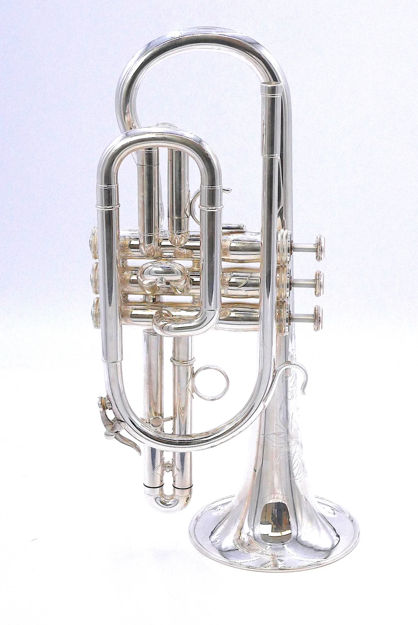 Pre-Owned S.E. Shires Model 7A Cornet in Silver Plate
