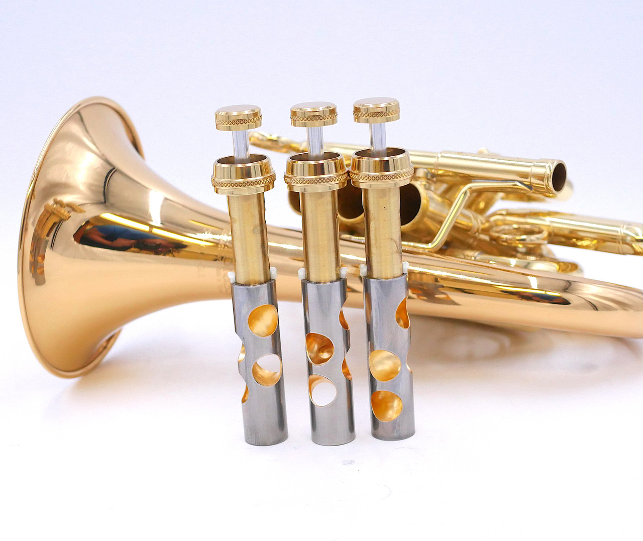 Carolbrass 7000-GLS(D) Pocket Trumpet in Clear Lacquer