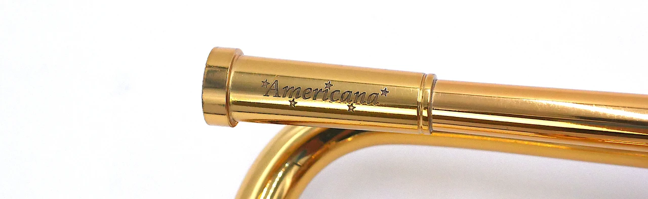 FLASH SALE ON a great pre-owned ACB by Adams Americana Trumpet in Gold Lacquer