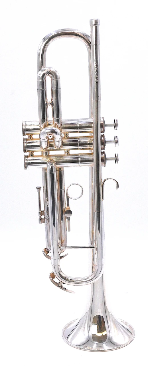 1969 Elkhart  Conn Super Constellation Trumpet in Silver Plate