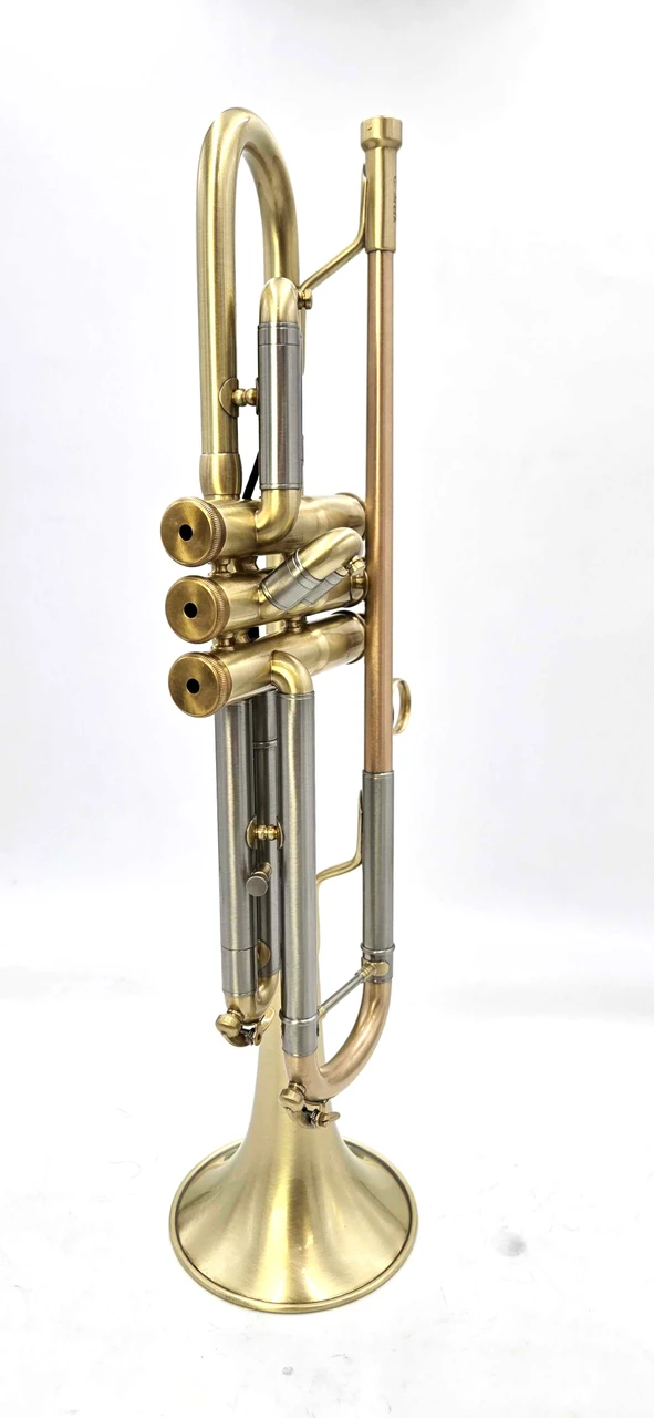 Like New Pre-Owned Charlie Melk Bb Trumpet in Brushed Lacquer