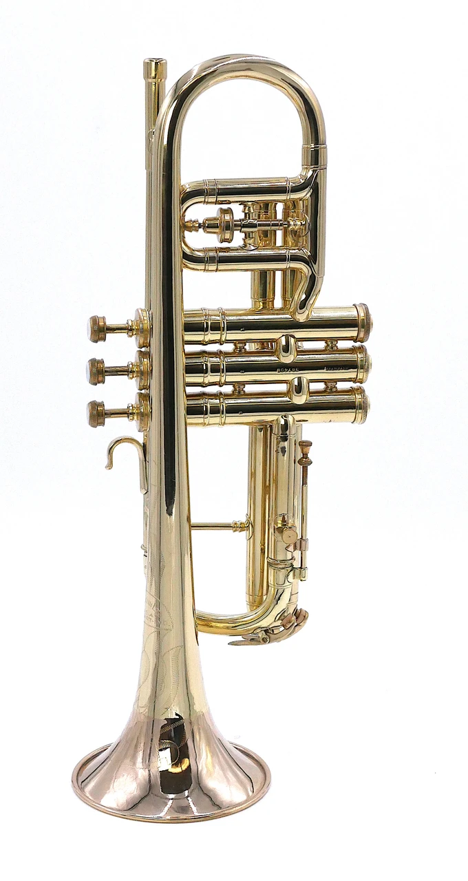 1947 C.G. Conn Model 80A Cornet in Clear Lacquer 