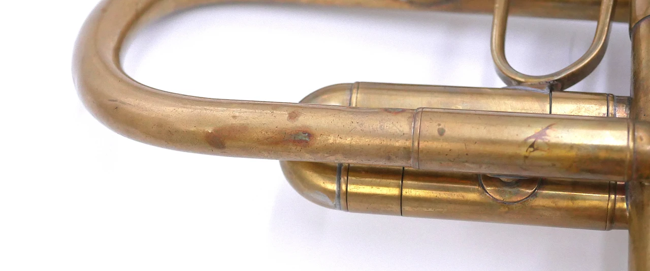 1950s D. Calicchio Trumpet in Raw Brass