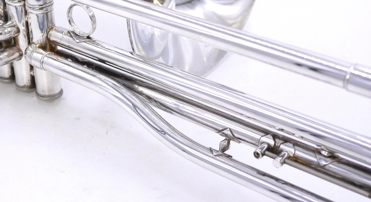 Pre-Owned Bach Stradivarius Model V16 Valve Trombone in Silver Plate