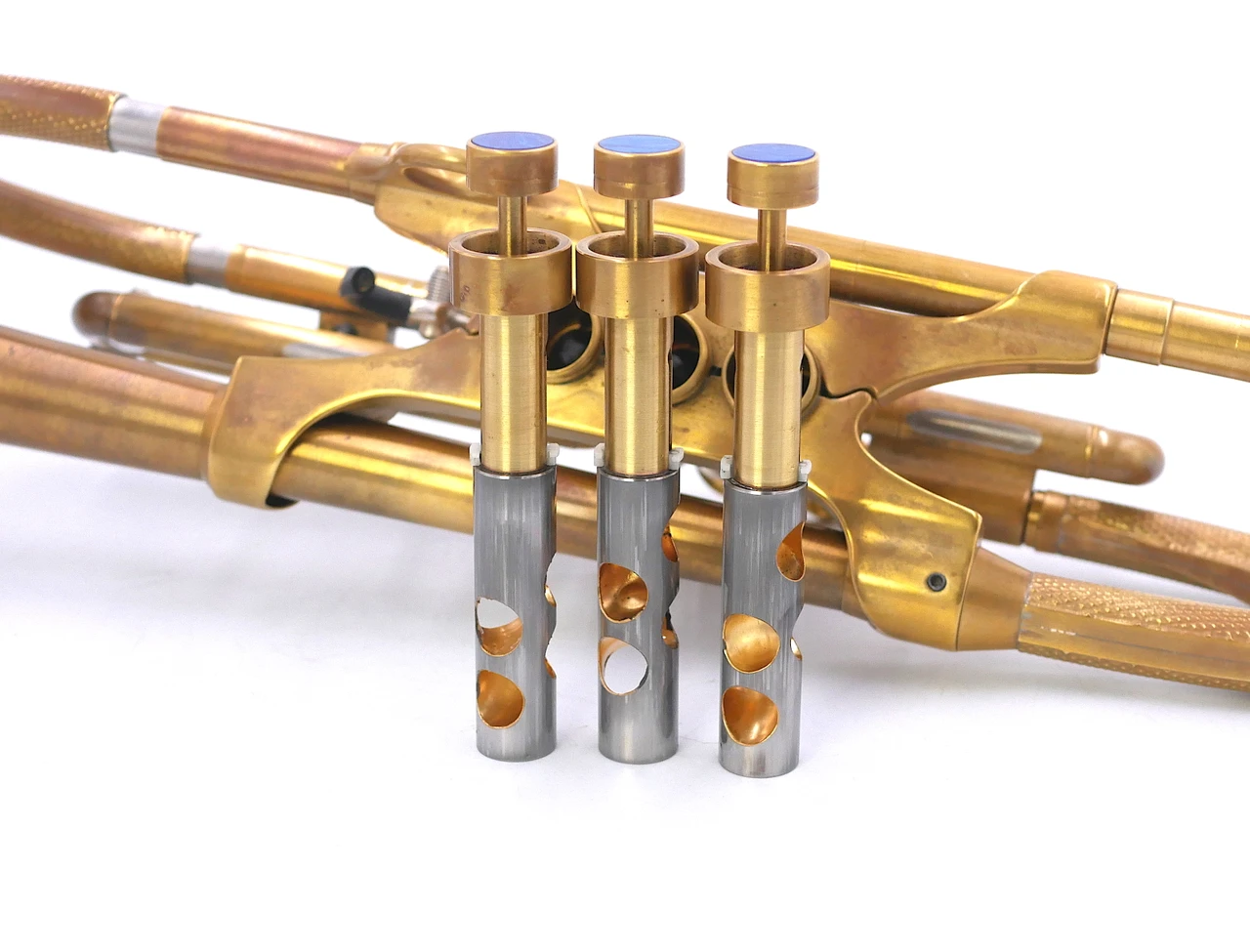 Available Now! Pre-Owned Harrelson Muse Trumpet in Raw Brass