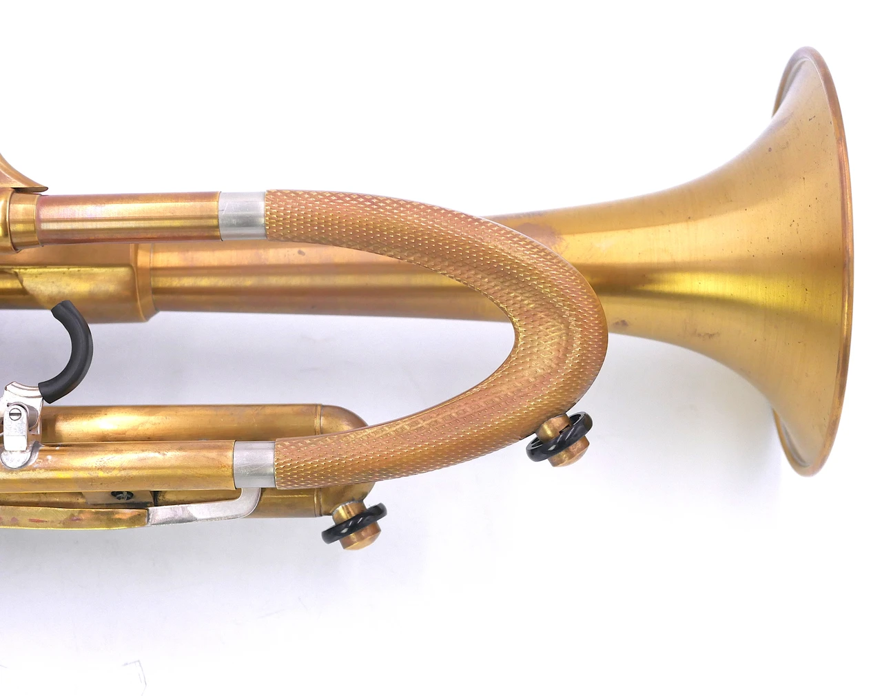Available Now! Pre-Owned Harrelson Muse Trumpet in Raw Brass