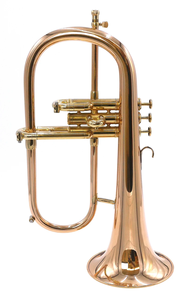 Pre-Owned Jerome Callet "Jazz" Flugelhorn in Gold Lacquer 