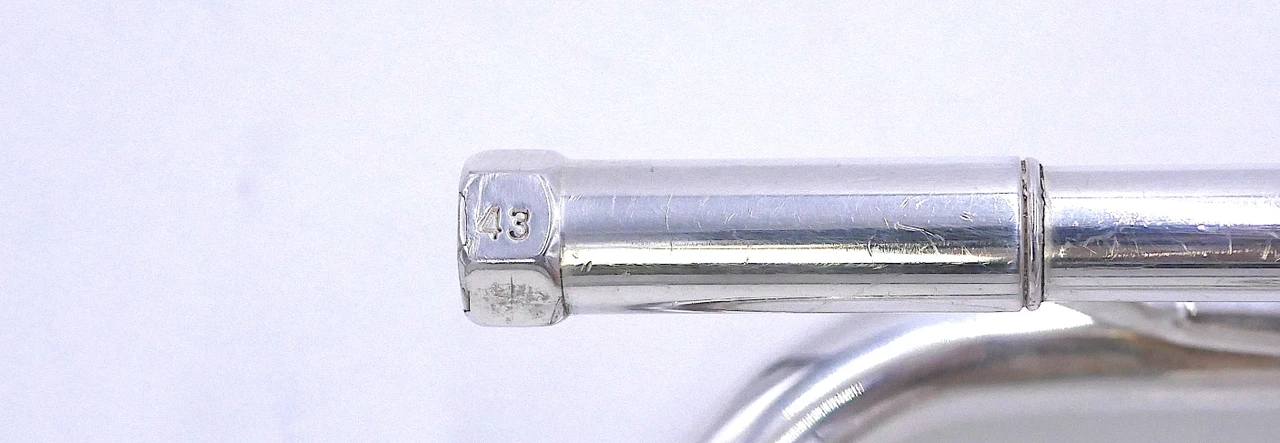 Pre-Owned Bach Stradivarius 43 Trumpet in Silver Plate