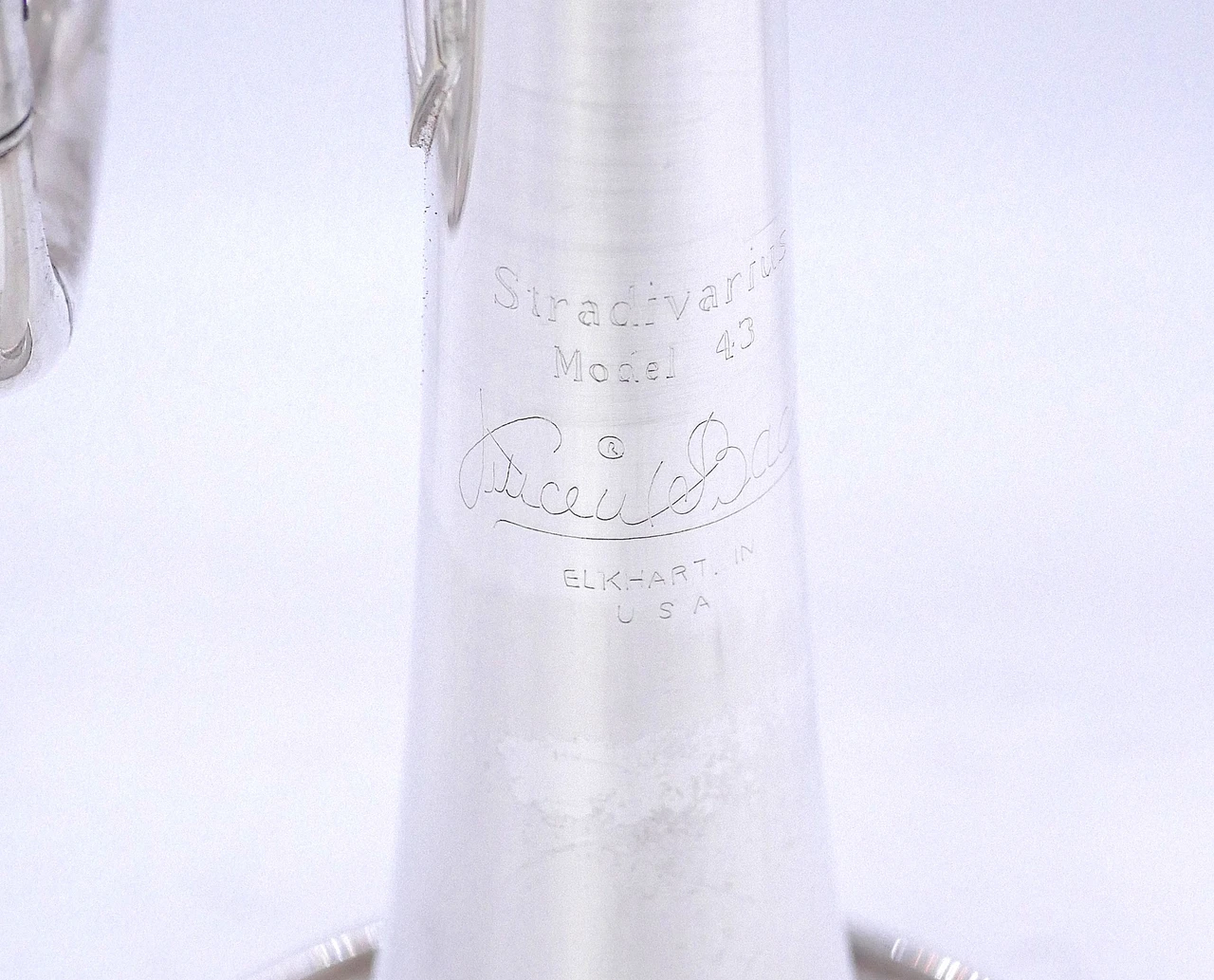 Pre-Owned Bach Stradivarius 43 Trumpet in Silver Plate