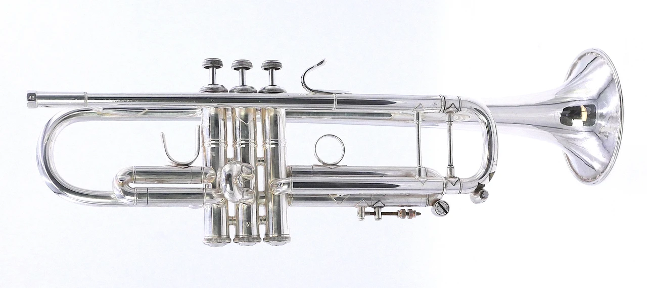 Pre-Owned Bach Stradivarius 43 Trumpet in Silver Plate