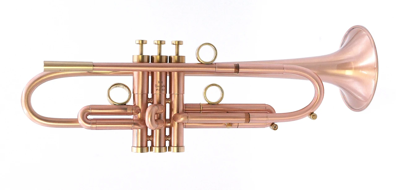 Copper Masterpiece! Bell BT3-347-430 Trumpet in Clear Lacquer 