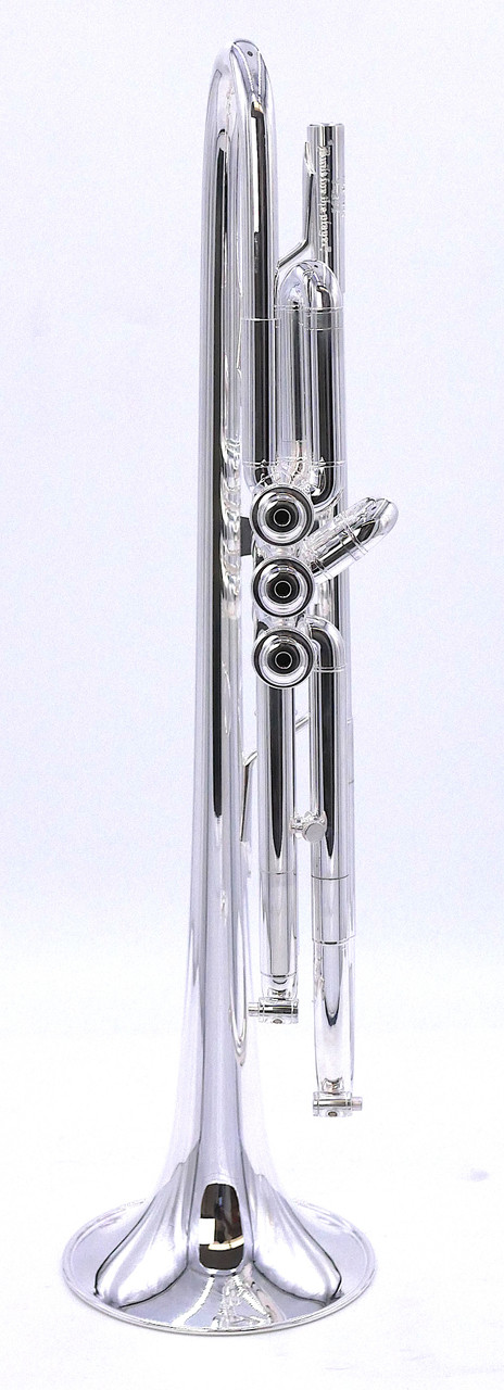  Bell Trumpets " The Tank" in Silver Plate:  Huge sound and response
