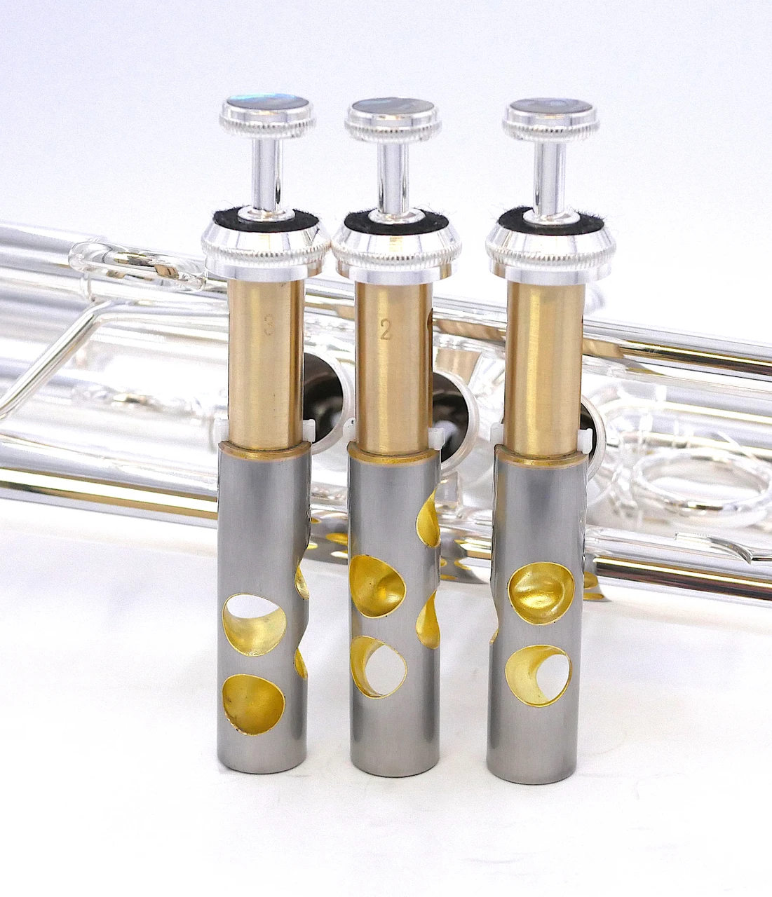 Bell Trumpets BT9-350-370Y Trumpet in Silver Plate 