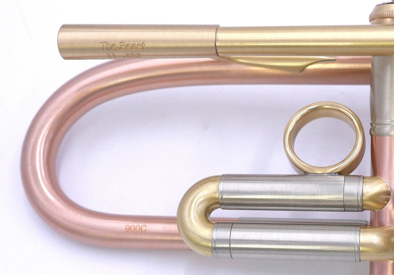 "The Beast" Bell Trumpets  with Copper 900 Bell 5.25" Flare! 