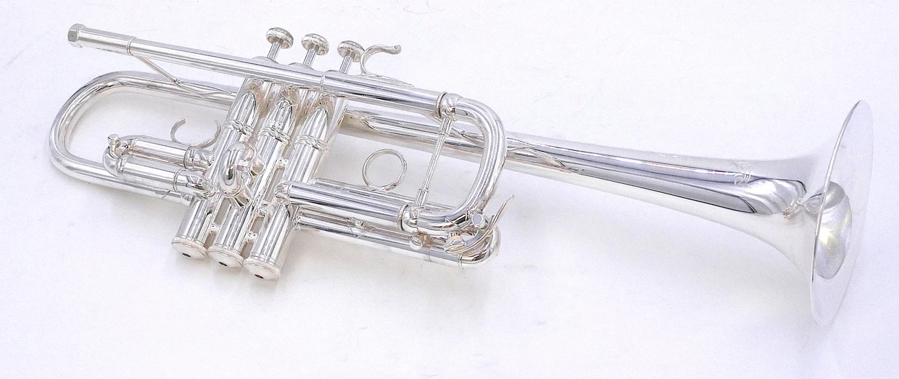 Pre-Owned Bach Artisan C Trumpet in Silver Plate 